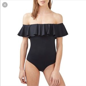Ruffle One piece Top Shop Swimsuit